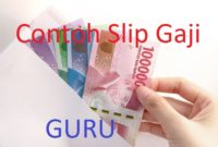 Contoh Slip Gaji Guru Cover