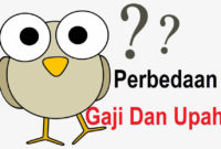 Perbedaan Gaji dan Upah